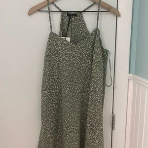 Sage/white very J dress.